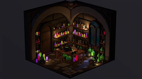 Artstation Harry Potter Potion Room