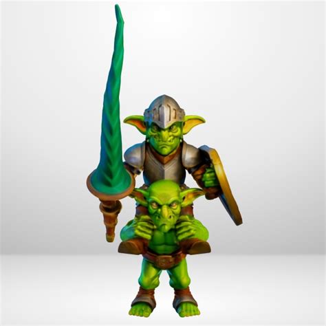 Hot Goblin ゴブリンナイト ポーズA ミニチュア ホットゴブリン 騎兵