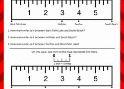 Using A Map Scale Worksheet