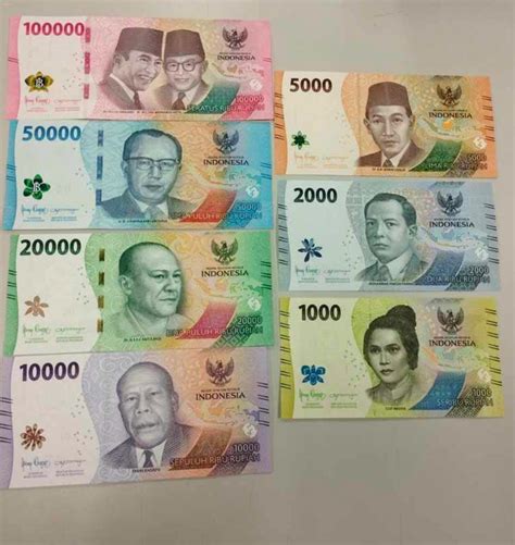 Bi Luncurkan Uang Rupiah Kertas Baru Te Ini Jadwal Lokasi Kas