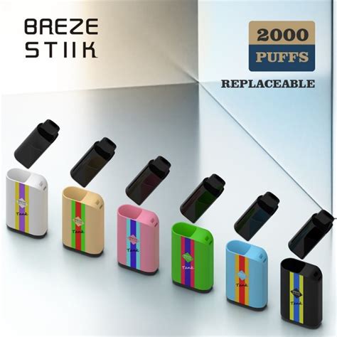 China Customized Breze Stiik Tank Pre Filled Pod Manufacturers Factory