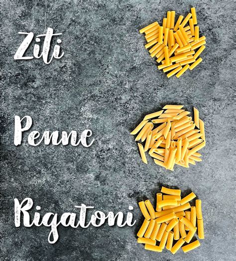 Ziti Vs Penne Vs Rigatoni Pasta What S The Difference