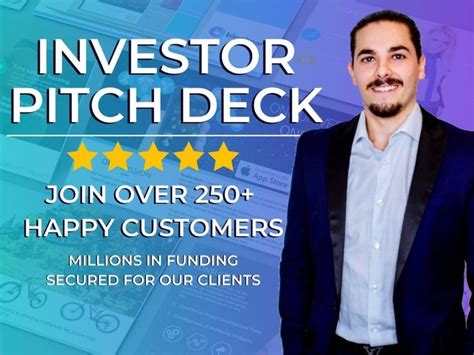 A Professional Pitch Deck Presentation For Investors Upwork