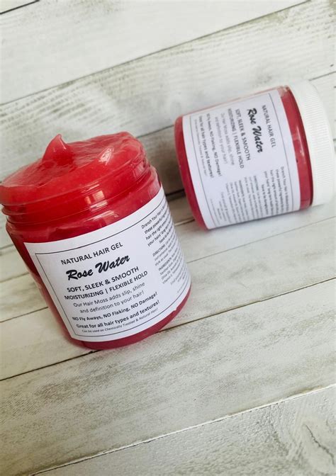 Rose Water Moisturizing Hair Gel