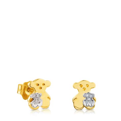 Aretes Sweet Dolls De Oro Con Diamantes Tous Site Mx