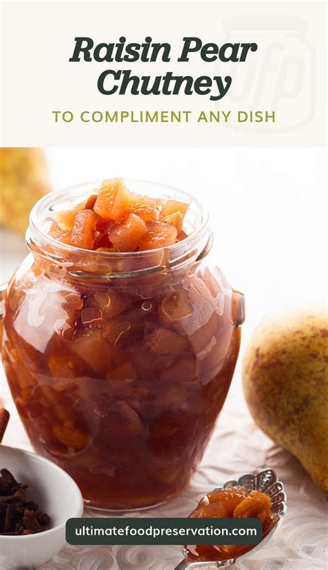 Pear Chutney Recipe Artofit