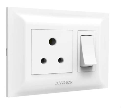 A Anchor Ziva Button Modular Switch M At Rs Piece In New Delhi