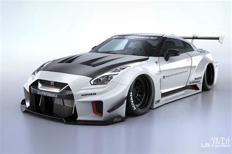 Liberty Walk Nissan Gt R With Silhouette Works Bodykit Gtspirit