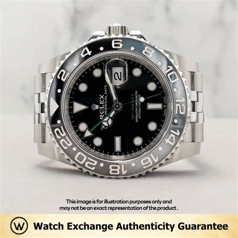 Rolex Gmt Master Ii Bruce Wayne Grnr Black Singapore Watchbook