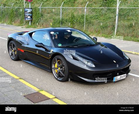 Ferrari 458 Spider Matte Black