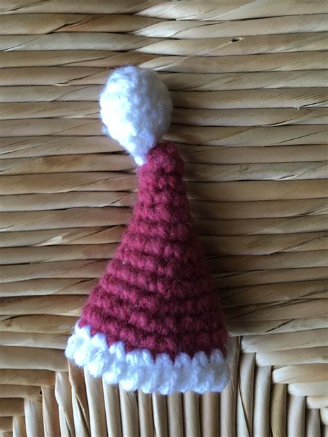 Mini Santa Hat Pattern