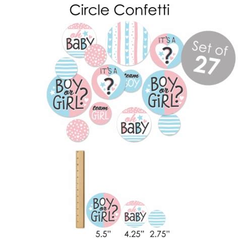 Big Dot Of Happiness Baby Gender Reveal Team Boy Or Girl Party Banner