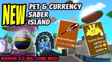 NEW EASTER EVENT PET EGG CURRENCY NEW SABER AND ISLAND IN SABER