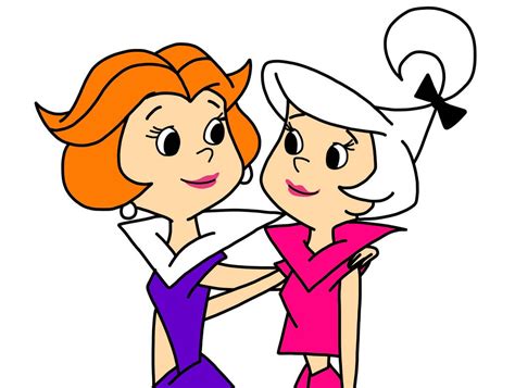 Jane And Judy Jetson Holding Each Other By Thomascarr0806 On Deviantart