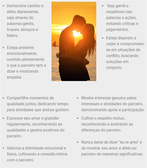 10 Dicas Práticas para Fortalecer o Amor e Afeto em um Relacionamento