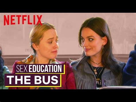 A Poem About The Bus Scene From Sex Education Season Netflix Only Cinema