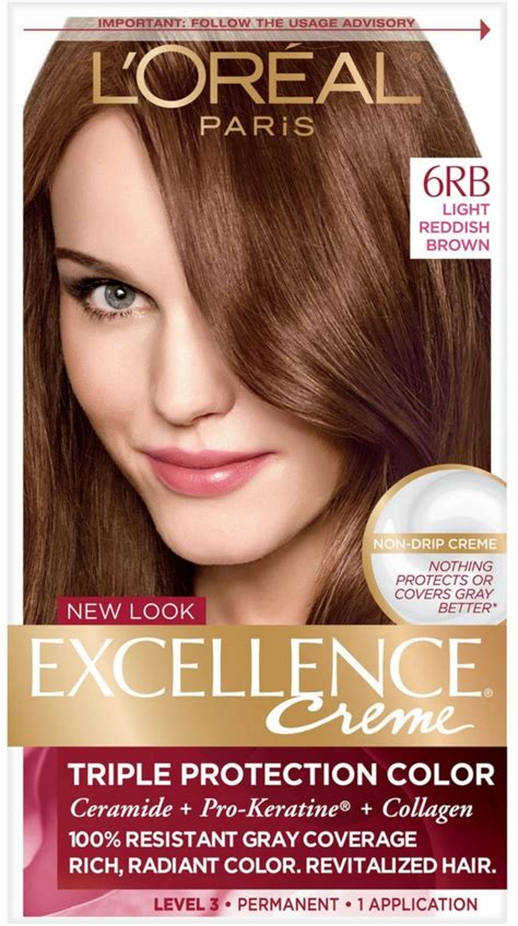 Loreal Hair Color Red Brown - Draw-ever