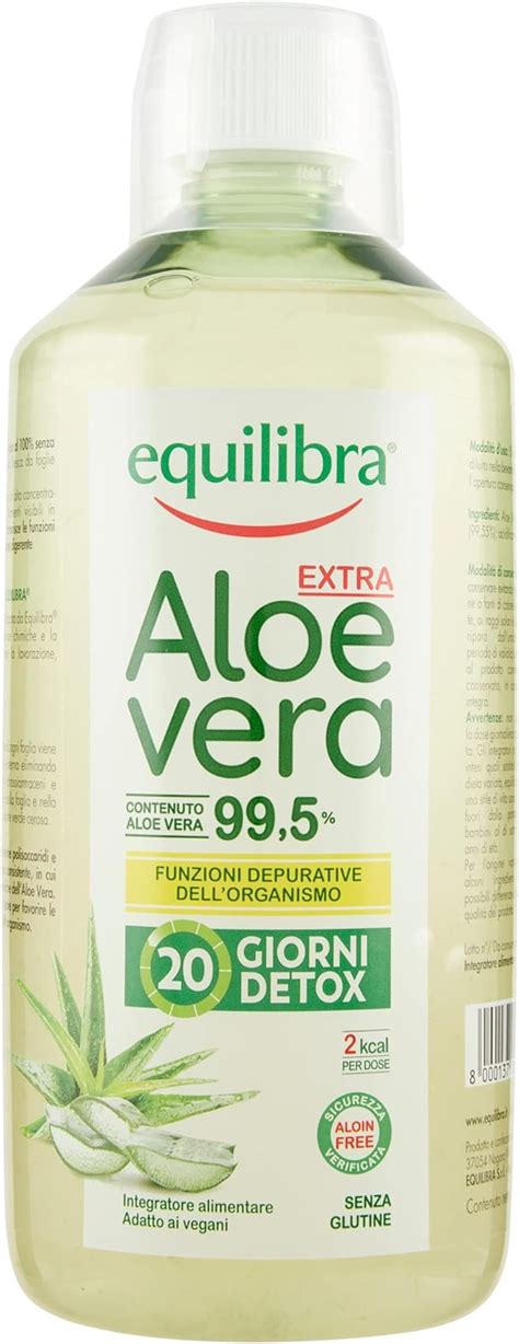 Equilibra Integratori Alimentari Aloe Vera Extra Da Bere Puro O