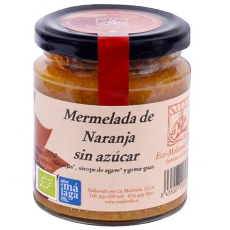 Mermelada De Naranja Sin Azucar La Molienda Verde Gr