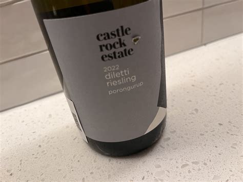 Review Castle Rock Estate Diletti Riesling Australian Wine And