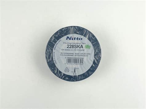 Nitto Isolierband PVC 228 30mm X 20m Schwarz 228SKA3020 Elektro ISO