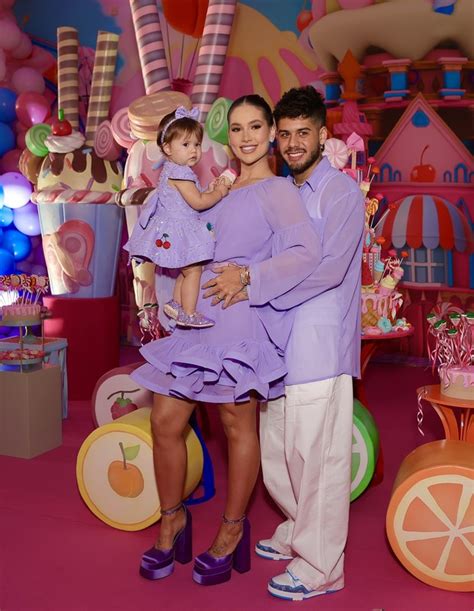 Virginia e Zé Felipe celebram primeiro aniversário de Maria Alice