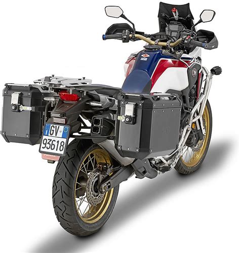 Paire De Valises Lat Rales Givi Trekker Outback Black Line Lt