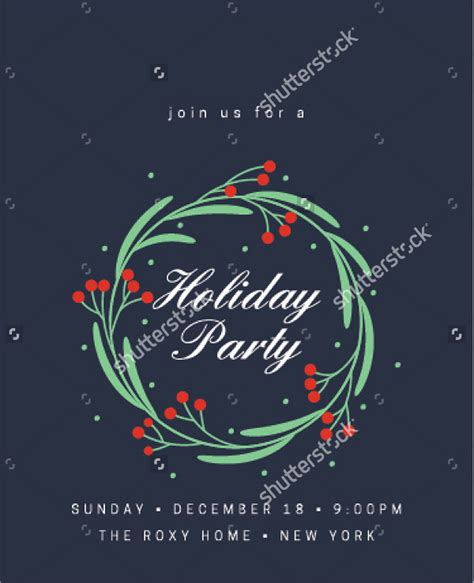 Holiday Invitation - 20+ Examples