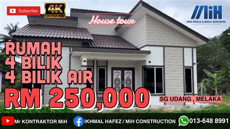 RUMAH 4 BILIK 4 BILIK AIR MIH REKA BINA SDN BHD BINA RUMAH ATAS