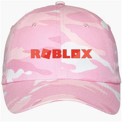 Roblox Camouflage Cotton Twill Cap Embroidered