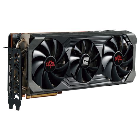 Placa De V Deo Powercolor Red Devil Radeon Rx Xt Gb Gddr Fsr