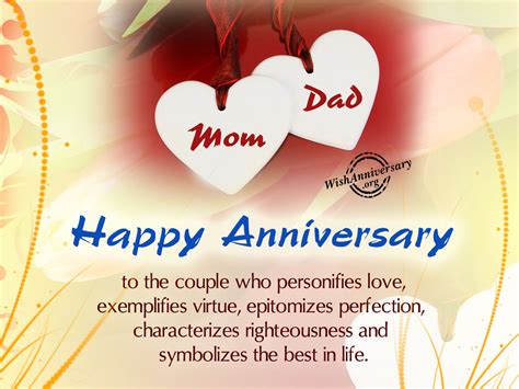 Happy Anniversary to mom and dad