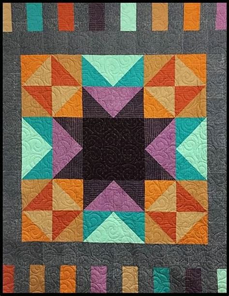 Play With Color And Fabric Styles For A Striking Quilt Quilting Digest Quilts Star Quilt