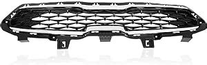 Amazon G PLUS Front Upper Grille Grill With Chrome Trim Compatible