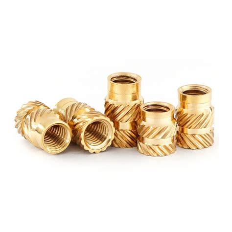 Creap Brass Female Knurled Threaded Heat Set Insert Nut For D Print