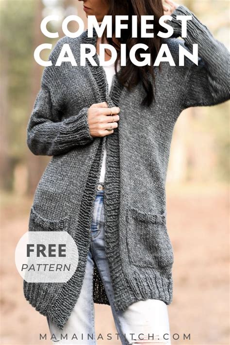 How To Knit A Cardigan My Comfiest Knit Cardigan Ladies Cardigan Knitting Patterns Knitting