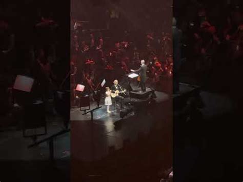 Andrea Bocelli And Daughter Virginia Hallelujah Madison Square