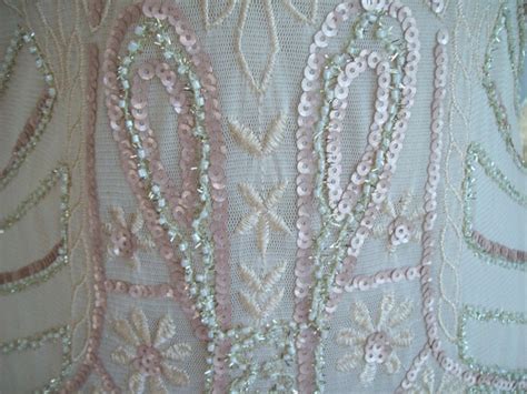 Nude Blush Flapper Dress Roaring S Great Gatsby Par Gem