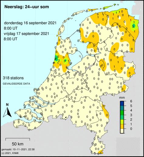 Meetgegevens Knmi Vanaf 2016