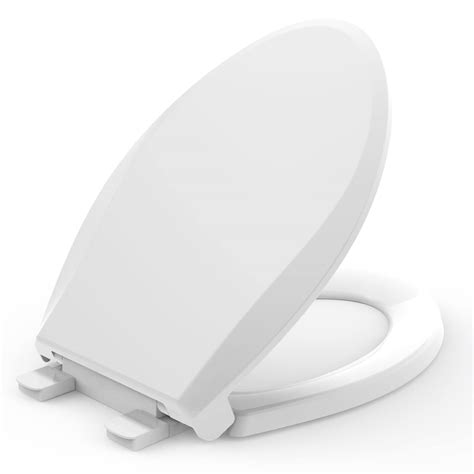 ELONGATED Toilet Seat With Soft Close And Quick Release Hinge Never