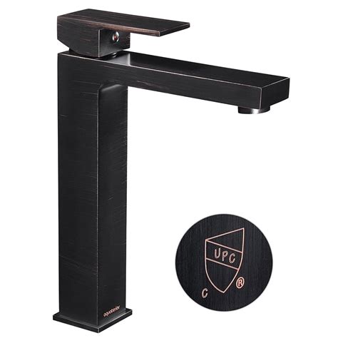 Aquaterior Bathroom Faucet Tall Cold Hot Water For Countertop Vessel Sink ORB Walmart