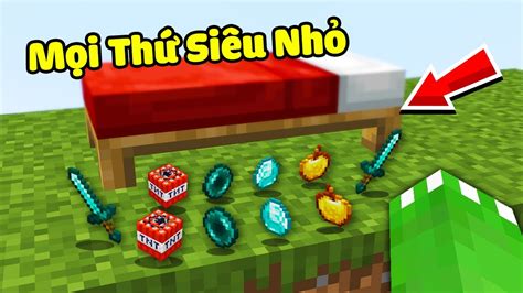 Minecraft Bedwars Nhưng Tất Cả Block Và Vật Phẩm Trở Nên SiÊu NhỎ Và Đại Chiến Noob Team Youtube