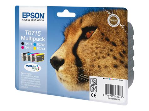 Epson T Gu Pard Pack De Noire Cyan Magenta Jaune