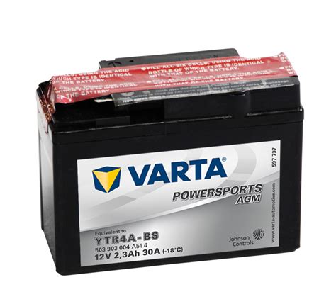 Motobaterie 503903 VARTA YTR4A BS 12V 2 3Ah 30A AGM