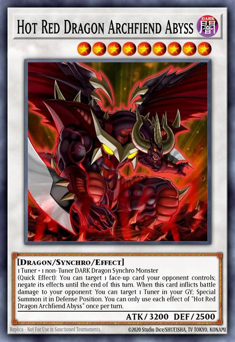 Hot Red Dragon Archfiend Abyss Yu Gi Oh Card Database YGOPRODeck