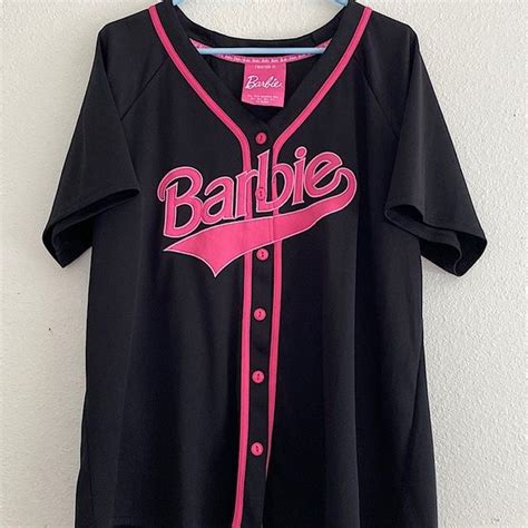 Barbie X Forever Mesh Baseball Jersey Barbie Outfits Barbie Clothes