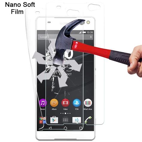 Best Explosion Proof Nano Soft Film For Sony Xperia C Ultra Anti