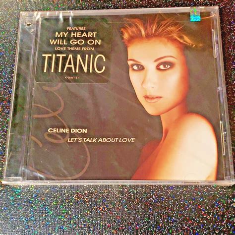 Celine Dion Cd My Heart Will Go On Theme From Titanic Lets Talk About Love New Ebay