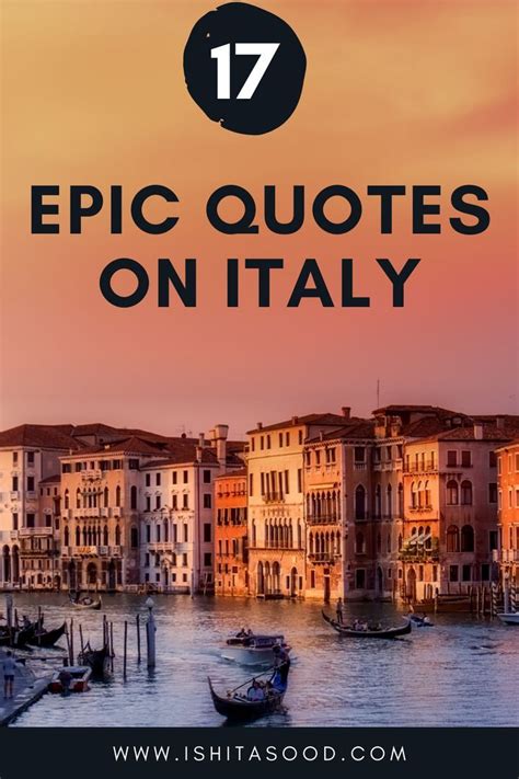 17 Quotes That Will Make You Dream Of Italy Artofit