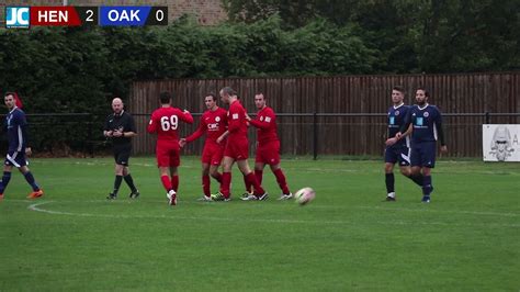 Hendon Utd Vs Oakwood A Youtube